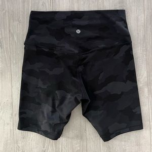 COPY - Camo Lululemon Biker Shorts 8”